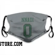 Gray New York Jets  Derrick Nnadi  Face Mask (With 2 Free PM2.5 Filters)